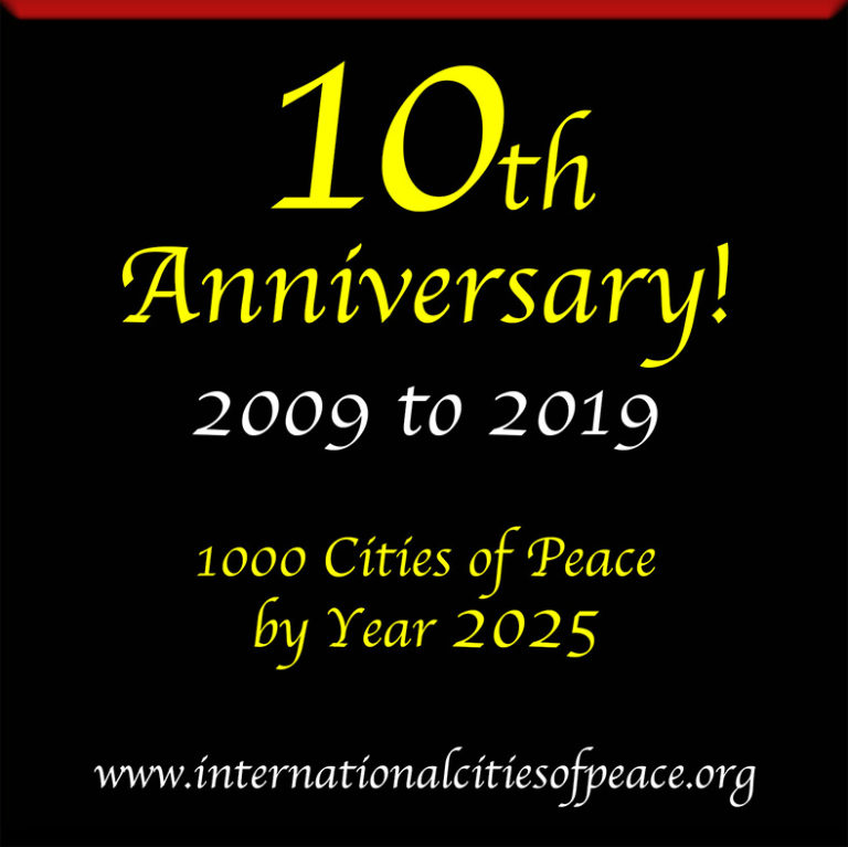 10th Anniversary International Cities Of Peace